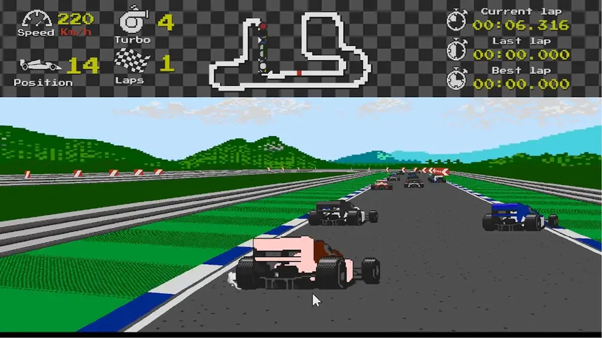 Скриншот 7 к игре Arcade 80's Racing