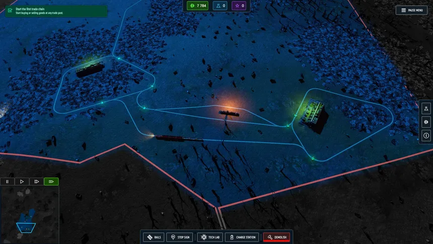 Скриншот 5 к игре Cargo Protocol: Cyberpunk Trains