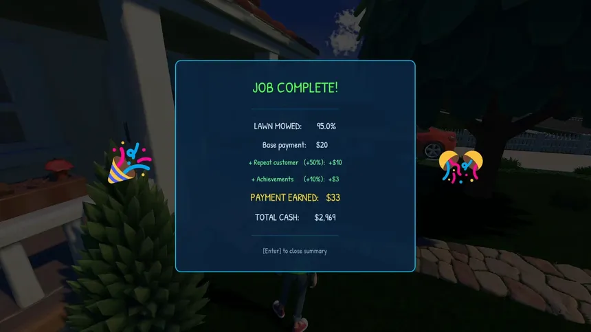 Скриншот 5 к игре Lawn Mower Mayhem