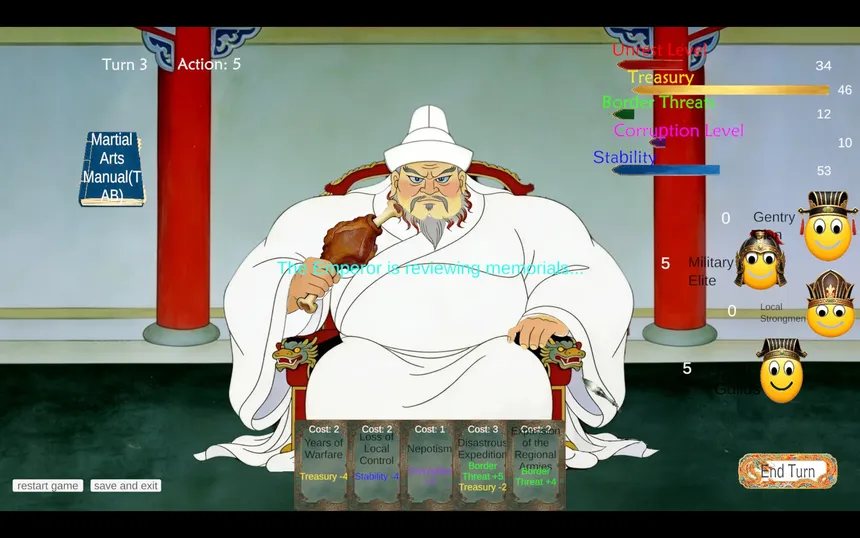 Скриншот 7 к игре According to the Emperor, Nothing Happened