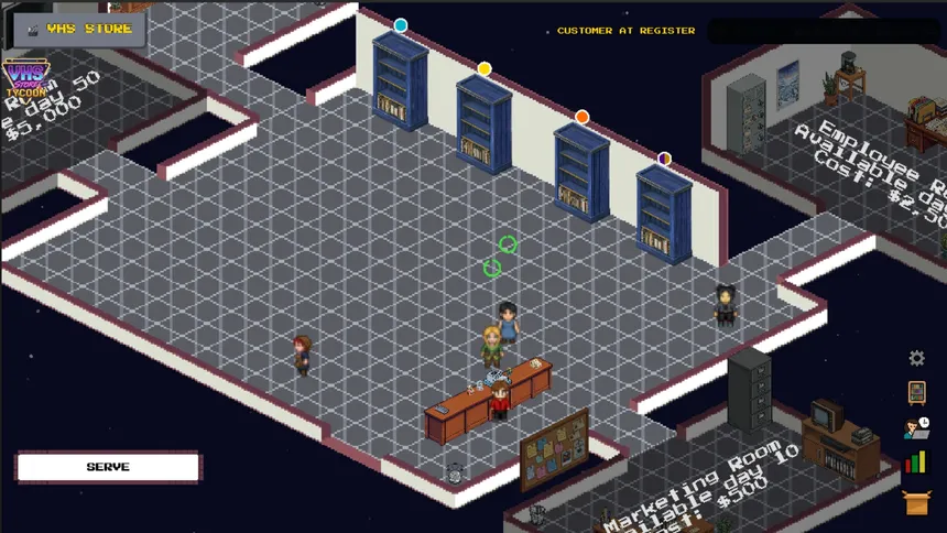 Скриншот 5 к игре VHS Store Tycoon