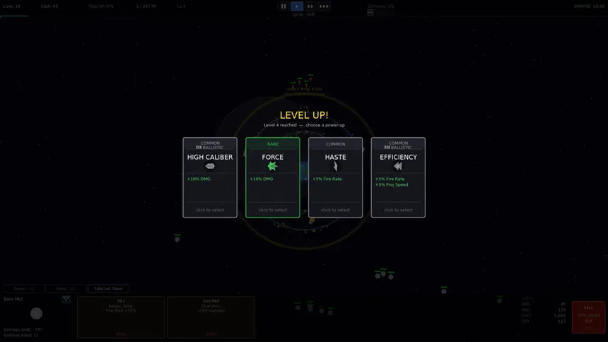 Скриншот 5 к игре Orbital Tower Defence