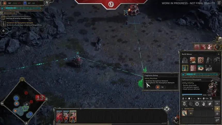 Авторы Warhammer 40,000: Dawn of War IV показали уникальные механики Некронов и Адептус Механикус