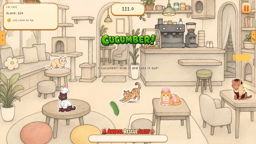 Скриншот 7 к игре Pet The Damn Cat!