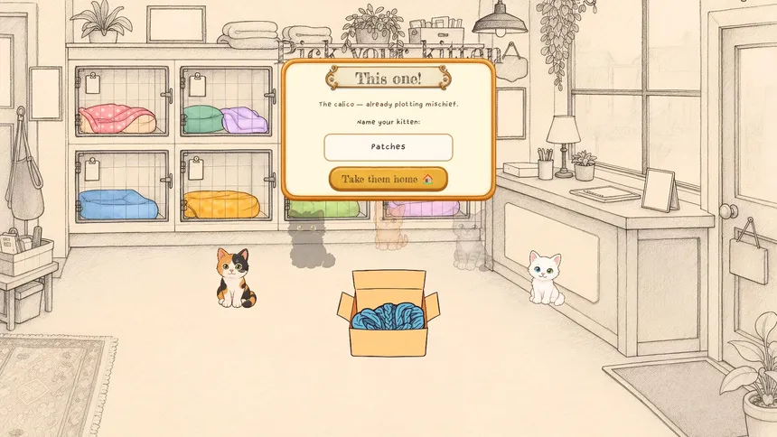 Скриншот 8 к игре Pet The Damn Cat!
