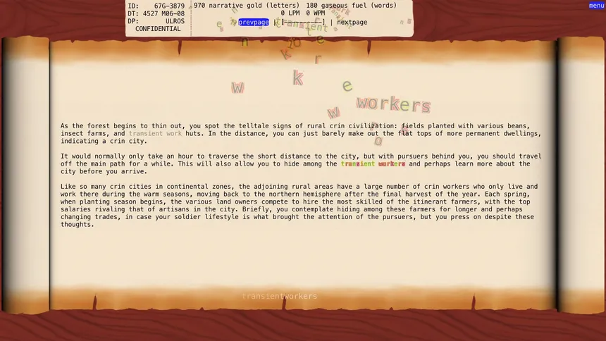 Скриншот 5 к игре To Type a Tale