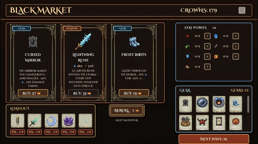 Скриншот 8 к игре Crowns & Chaos