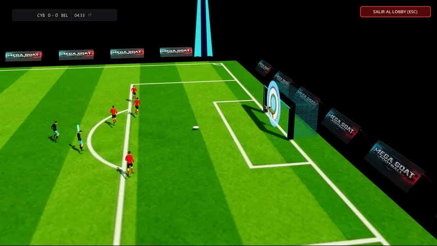 Скриншот 6 к игре MEGA GOAT FOOTBALL: Cyberia Arena