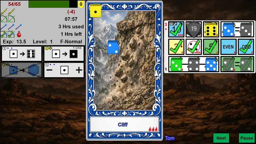 Скриншот 5 к игре Dicebound Quests: Heroes of Dice
