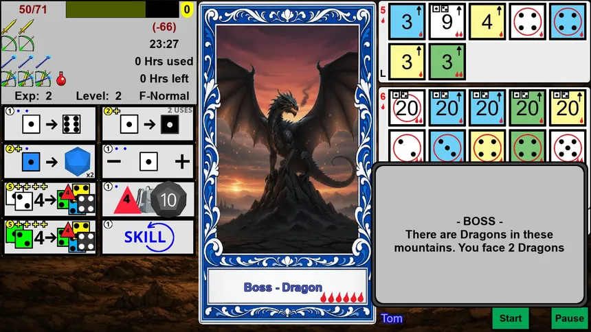 Скриншот 8 к игре Dicebound Quests: Heroes of Dice