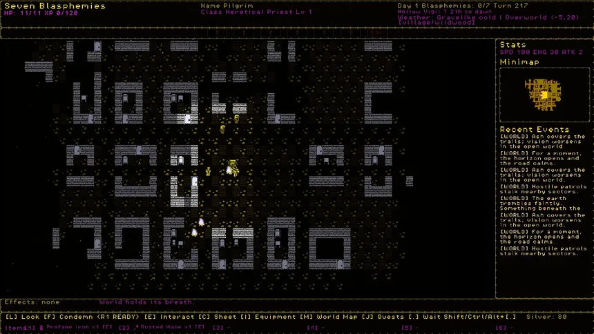 Скриншот 8 к игре Seven Blasphemies