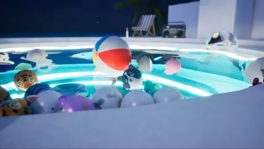 Скриншот 6 к игре Relaxy Rubber Ball Simulator
