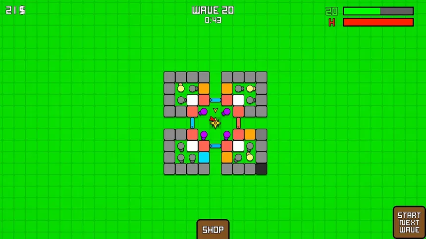 Скриншот 5 к игре Shapes: The Tower Defense Game