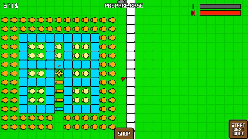 Скриншот 6 к игре Shapes: The Tower Defense Game