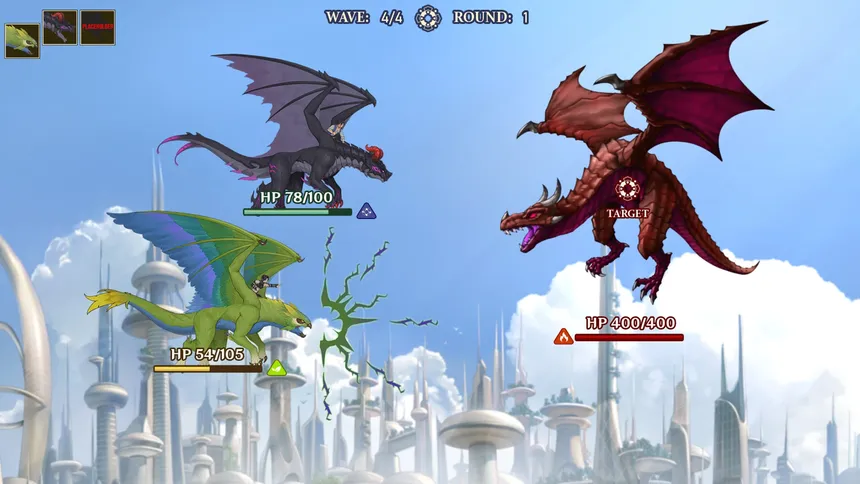 Скриншот 8 к игре Dragon Riders