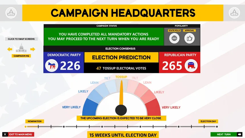 Скриншот 6 к игре The Political Simulator