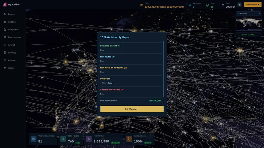 Скриншот 6 к игре Airline Empire