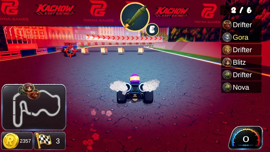 Скриншот 8 к игре Kachow Kart Racing