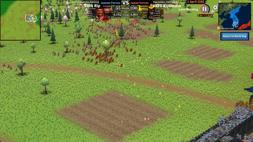 Скриншот 6 к игре 이순신의 역습 (Admiral Yi: The Imjin War)