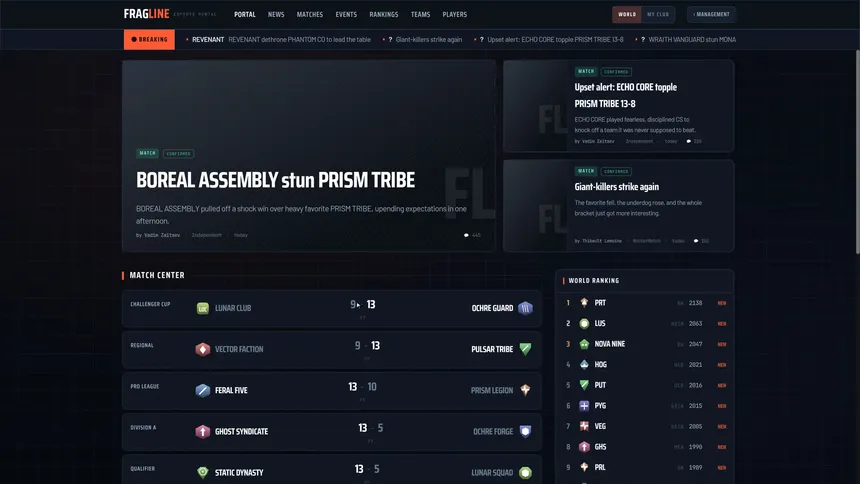 Скриншот 7 к игре FRAGLINE: Esports Manager
