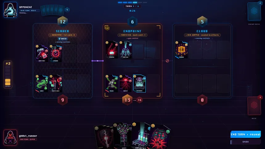 Скриншот 6 к игре Hackagon: Cyber Card Battler