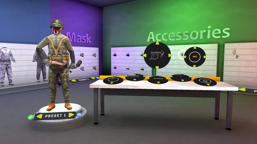 Скриншот 5 к игре Paintball Playground VR