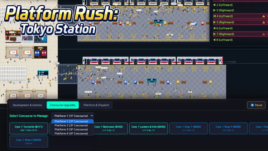 Скриншот 5 к игре Platform Rush: Tokyo Station