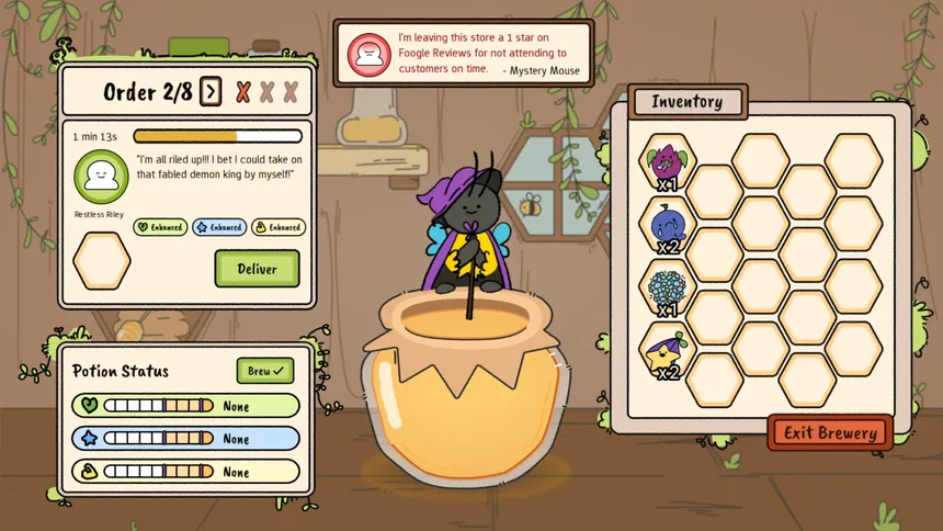 Скриншот 6 к игре BeeWitched