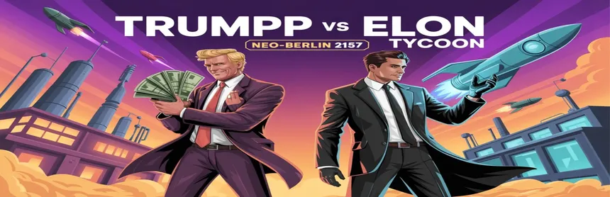 Скриншот 7 к игре TRUMPP VS ELON TYCOON