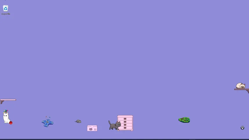 Скриншот 5 к игре Desktop Pet: Idle Cats Cozy Chaotic Companions for your screen