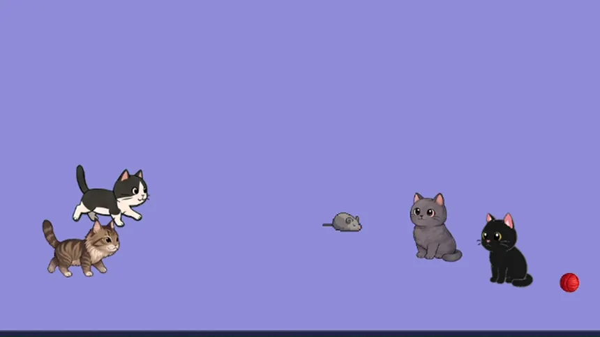 Скриншот 7 к игре Desktop Pet: Idle Cats Cozy Chaotic Companions for your screen