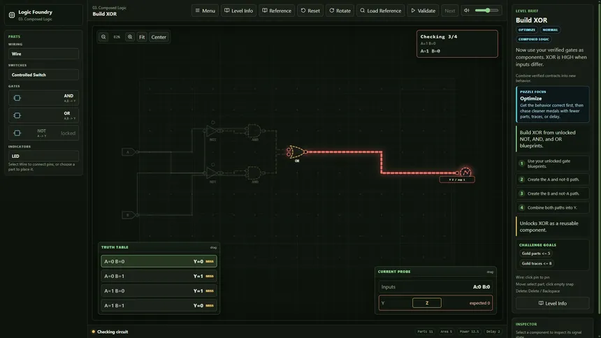 Скриншот 5 к игре Logic Foundry