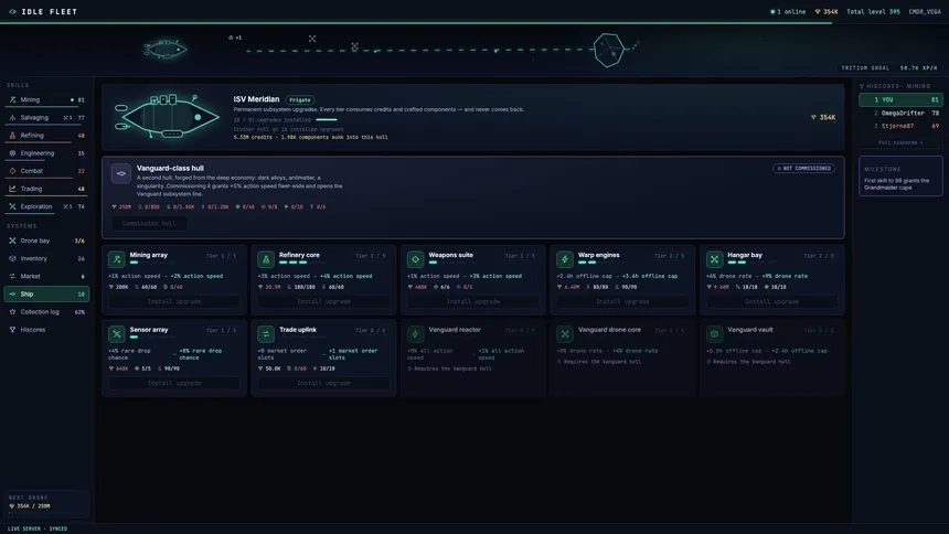 Скриншот 6 к игре Idle Fleet