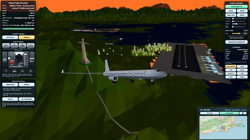 Скриншот 5 к игре Retro Flight Simulator 2026