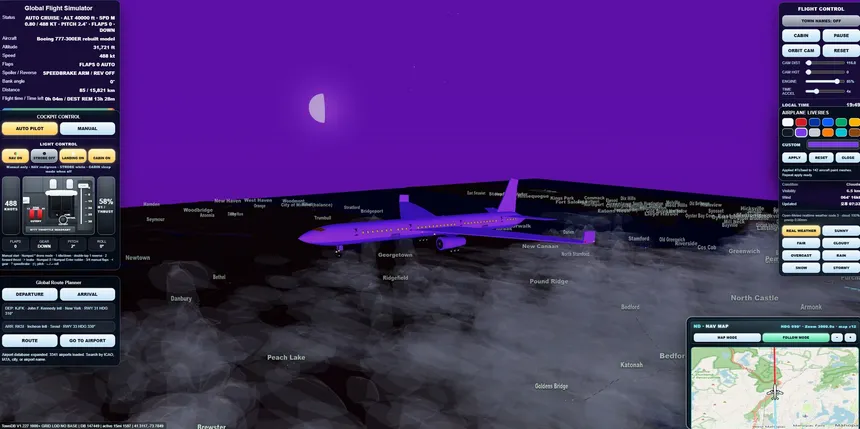Скриншот 7 к игре Retro Flight Simulator 2026