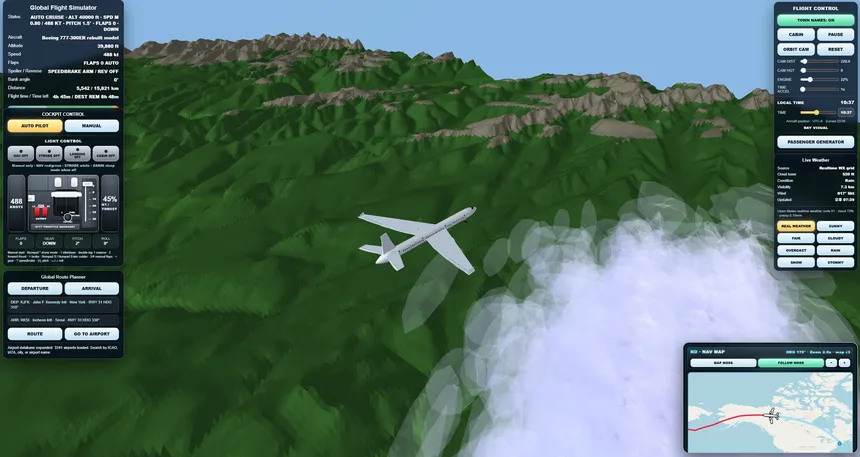 Скриншот 8 к игре Retro Flight Simulator 2026
