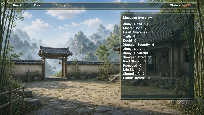Скриншот 7 к игре While Shifu's Away: Senior Sister, I've Fallen for You!