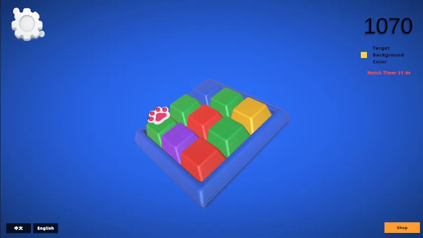 Скриншот 5 к игре 按键对对色