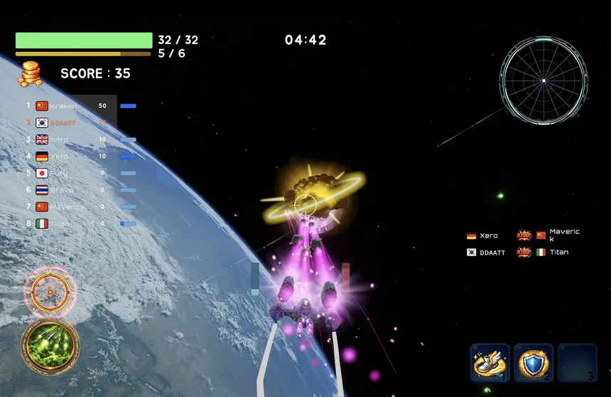 Скриншот 5 к игре 마지막 적 함대를 막기 위해 출격합니다