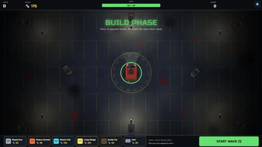 Скриншот 6 к игре Zombie Parking Lot Defense