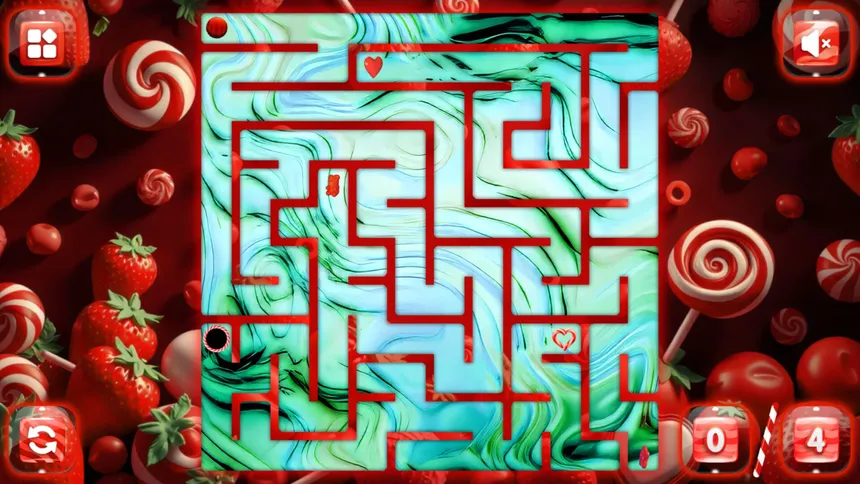 Скриншот 5 к игре Sweetie Candy Maze: Crimson Strawberry