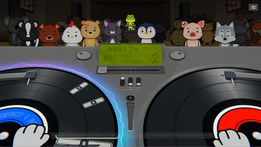 Скриншот 5 к игре DJ Little Rabbit and the Battle of the Beatz!