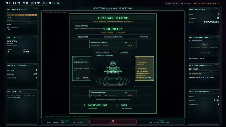 Скриншот 7 к игре N.E.O.N. HORIZON