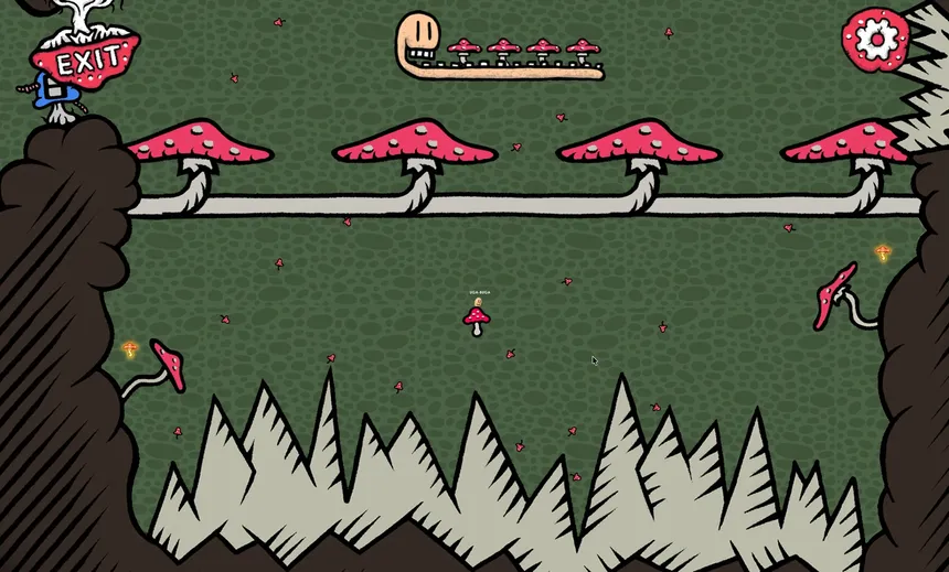 Скриншот 7 к игре Avoid Mushrooms