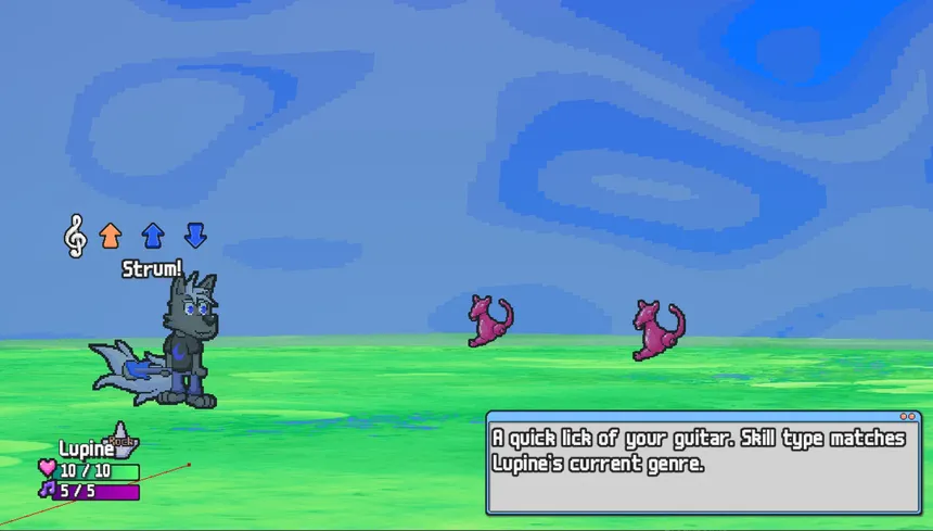 Скриншот 6 к игре New Canon: The Mane-Tailed Wolf and the Unspeakable Truth of the Universe