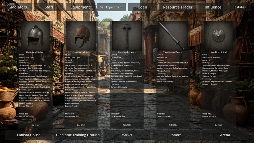 Скриншот 6 к игре Ludus Manager: Gladiator Tycoon