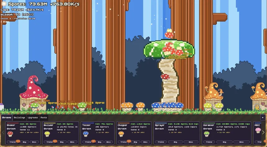 Скриншот 5 к игре Mushies!