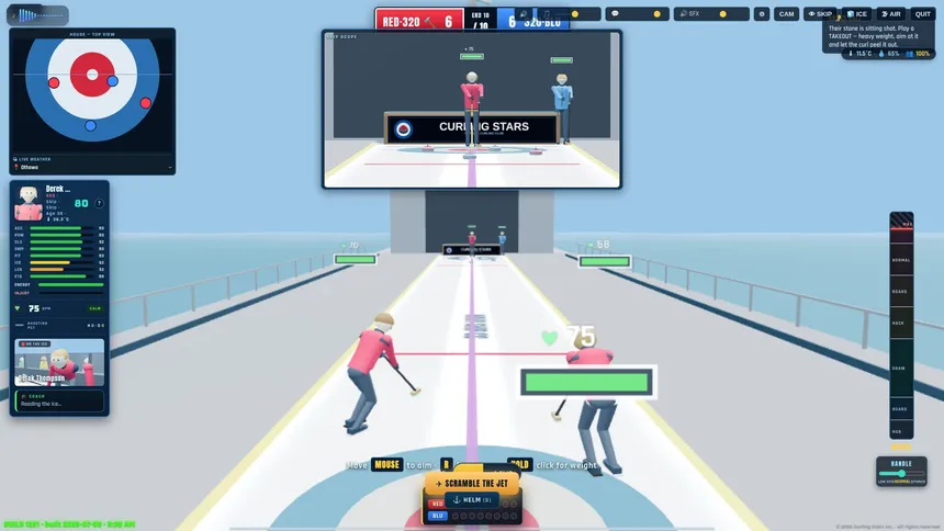 Скриншот 6 к игре Curling Stars