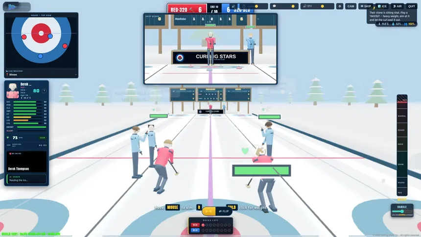 Скриншот 7 к игре Curling Stars