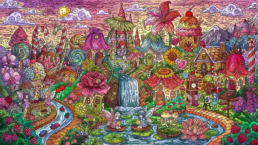 Скриншот 5 к игре 100 Fairyland Cats